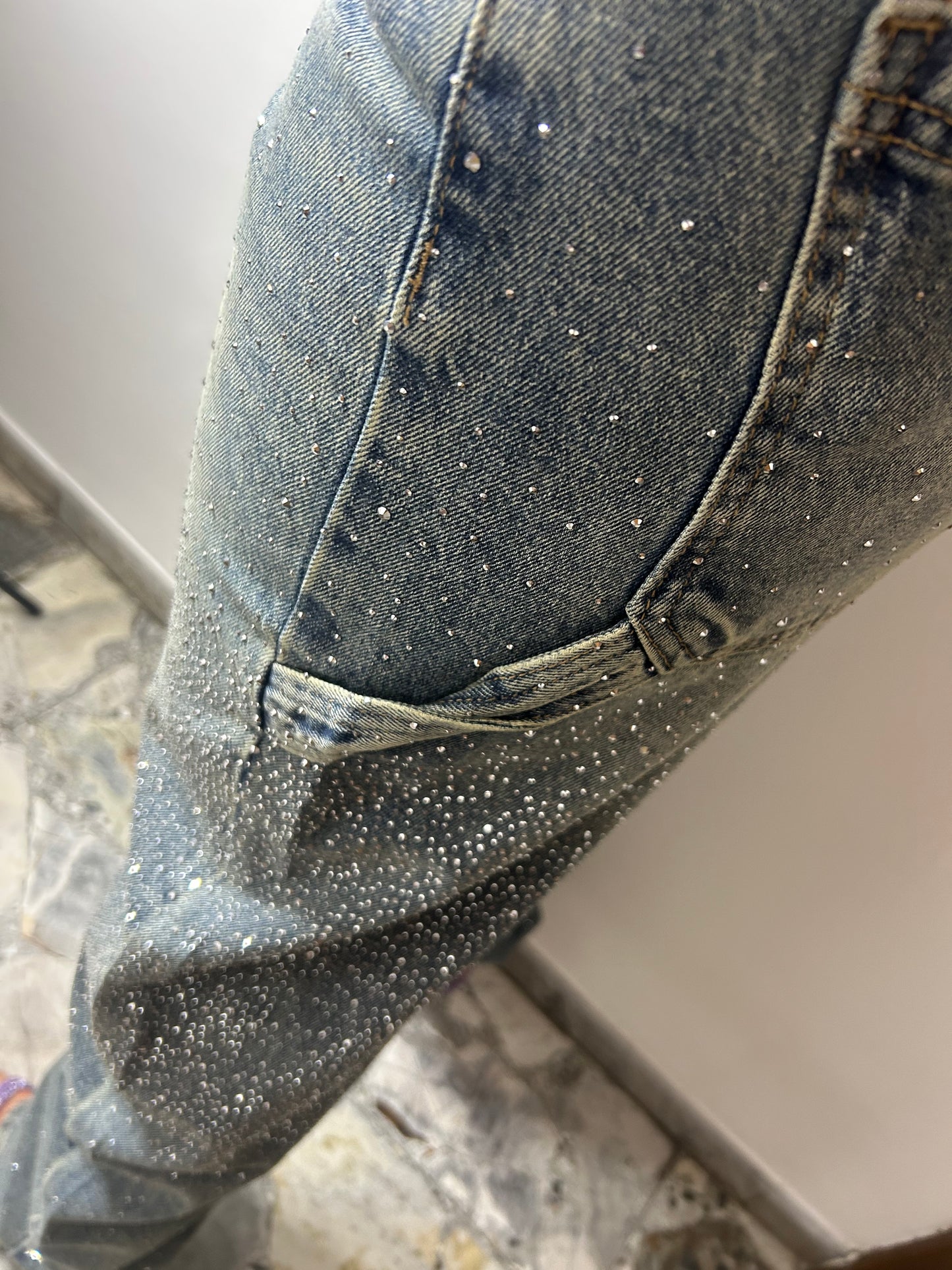 JEANS STRASS