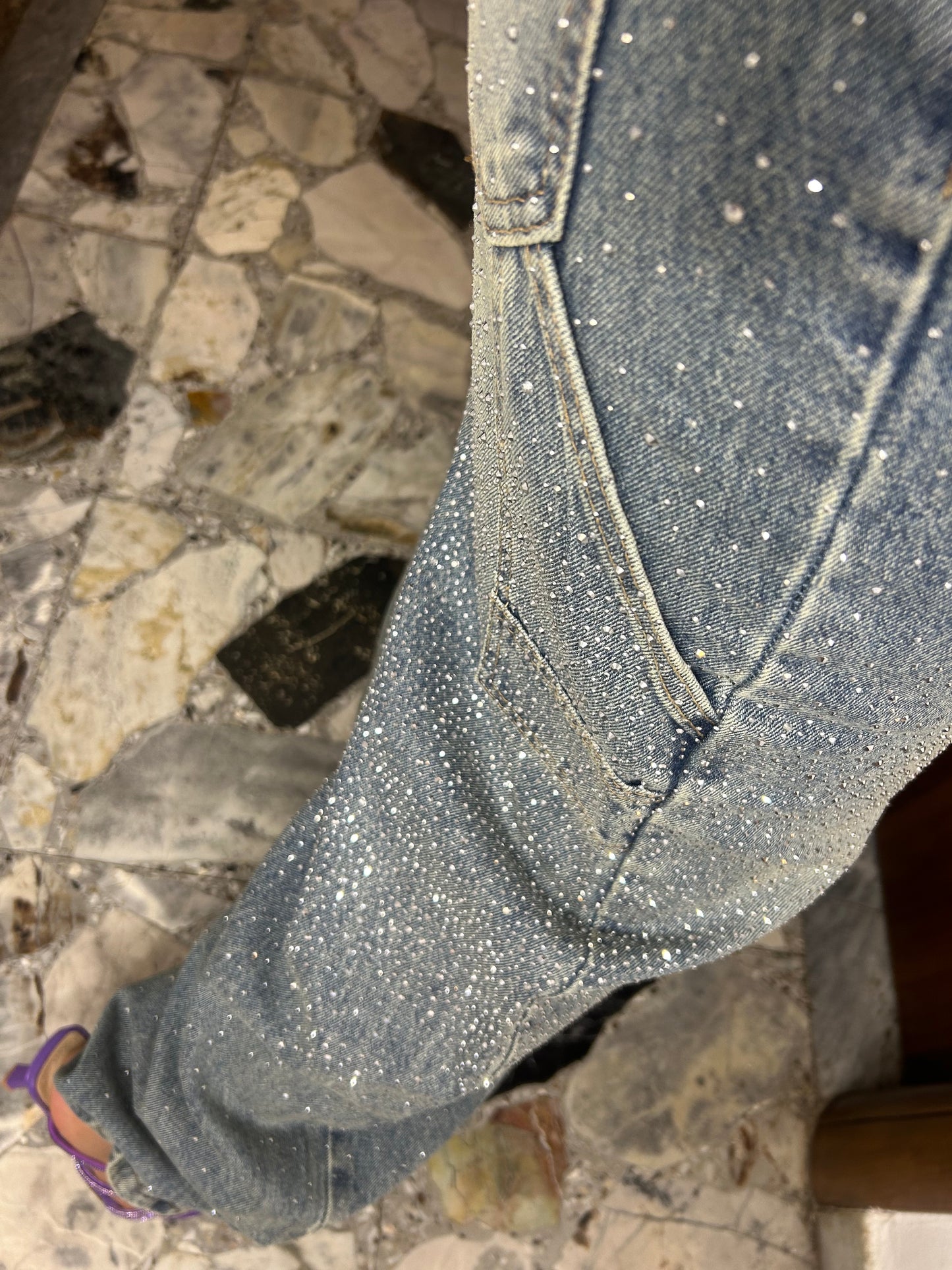 JEANS STRASS